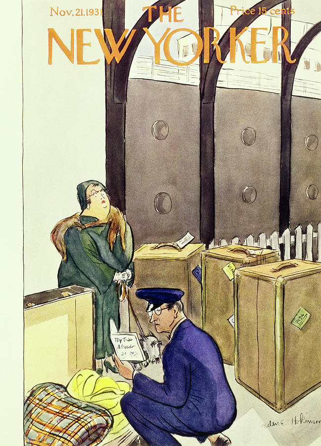 New Yorker November 21 1931 Painting by Helene E Hokinson