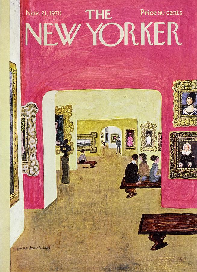 New Yorker November 21st 1970 Painting by Laura Jean Allen