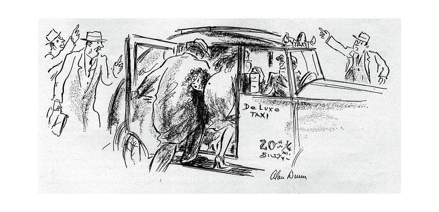 New Yorker November 25th, 1944 Drawing by Alan Dunn New Yorker November 25th, 1944 Drawing by Alan Dunn