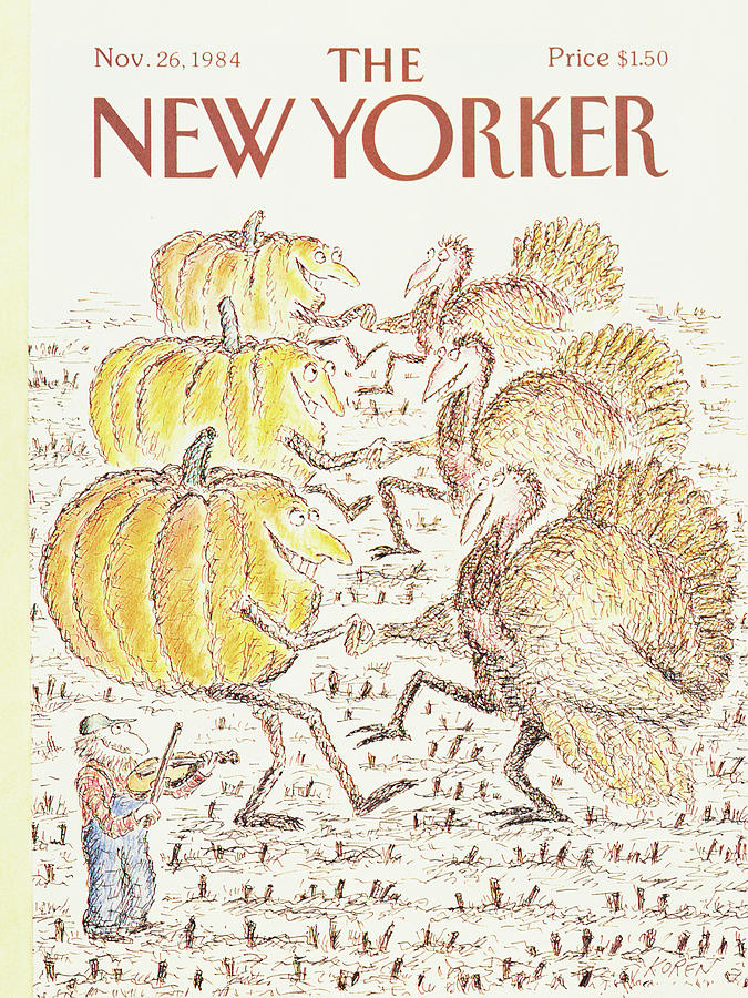 New Yorker November 26th, 1984 Painting by Edward Koren New Yorker November 26th, 1984 Painting by Edward Koren