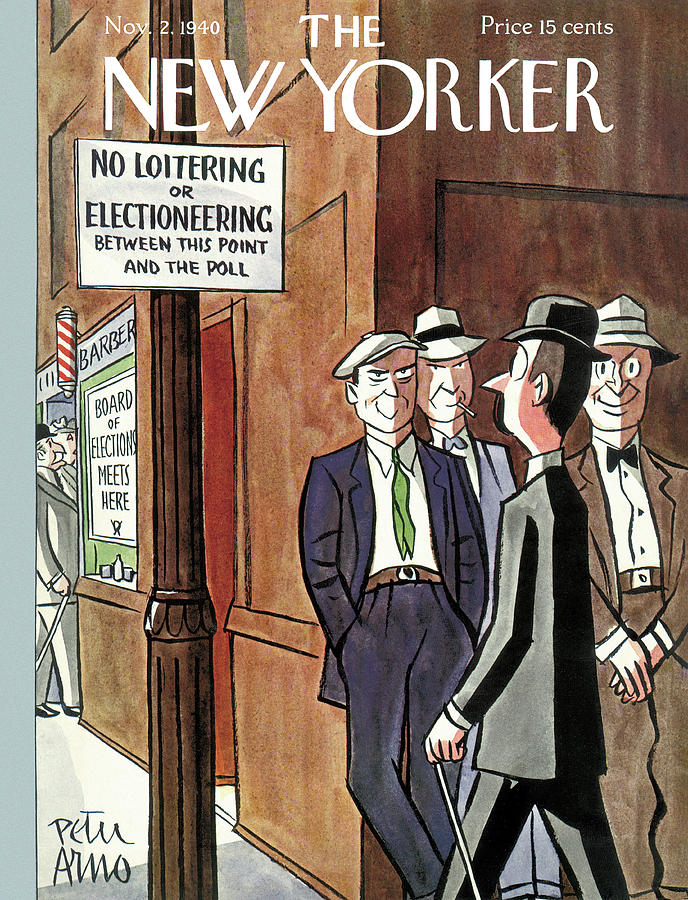 New Yorker November 2, 1940 Painting by Peter Arno