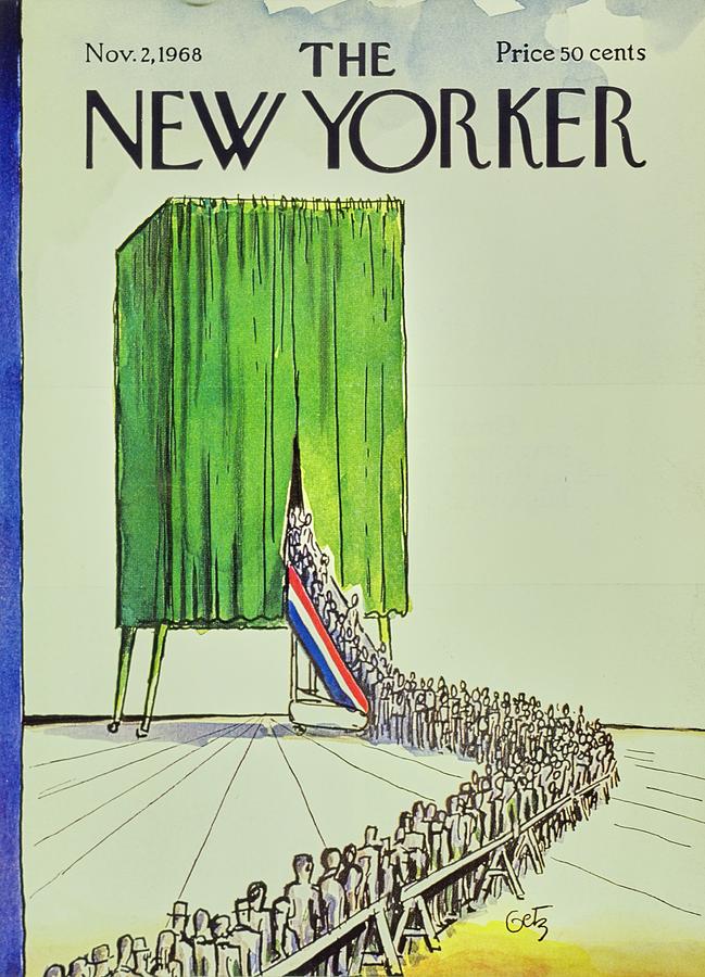 New Yorker November 2nd 1968 Painting by Arthur Getz