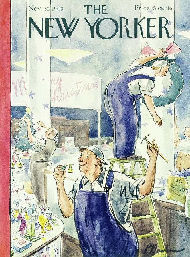 New Yorker November 30 1940 Painting by Perry Barlow