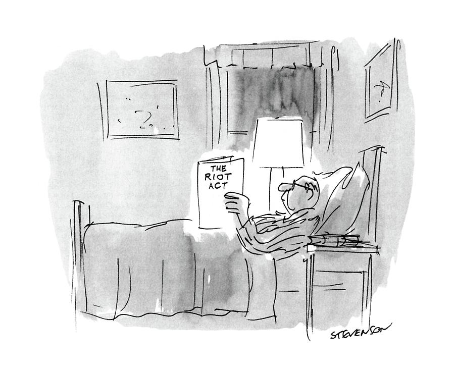 New Yorker November 7th, 1988 Drawing by James Stevenson