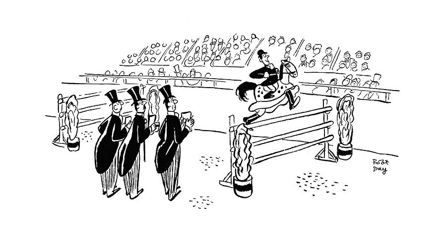 November 8th Drawing - New Yorker November 8th, 1941 by Robert J. Day