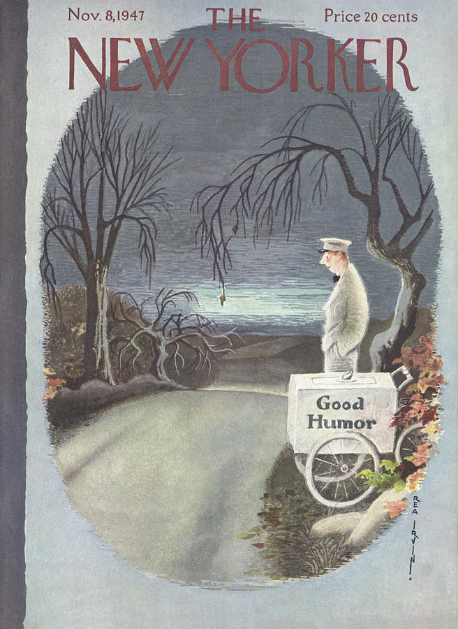 New Yorker November 8th, 1947 Painting by Rea Irvin