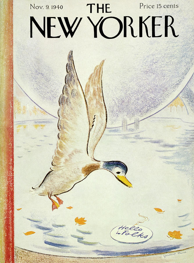 New Yorker November 9 1940 Painting by Garrett Price