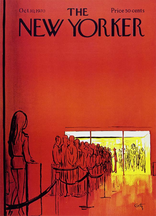 New Yorker October 10th 1970 Painting by Arthur Getz