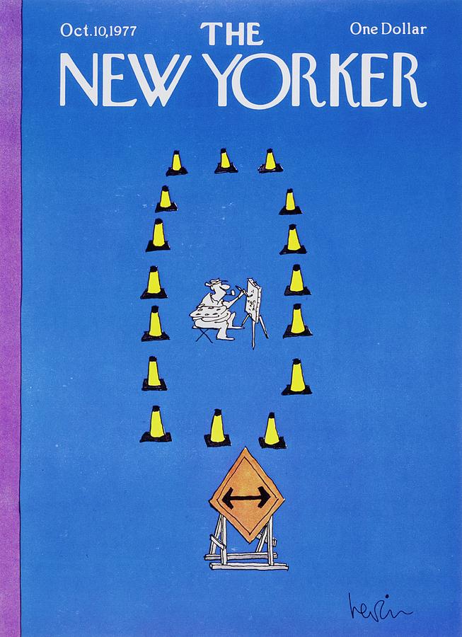 New Yorker October 10th 1977 Painting by Arnie Levin