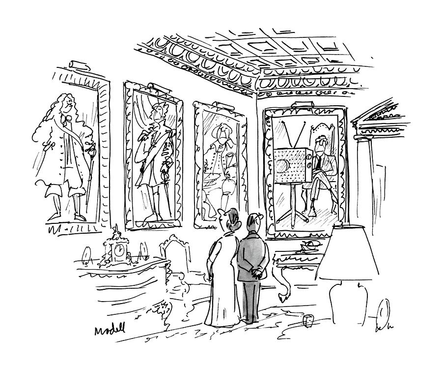 New Yorker October 13th, 1986 Drawing by Frank Modell New Yorker October 13th, 1986 Drawing by Frank Modell