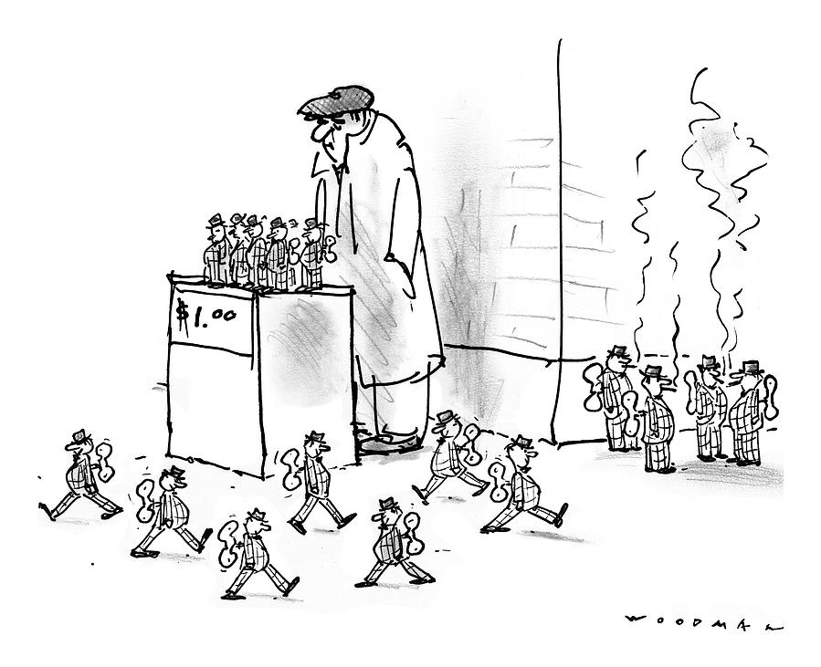 New Yorker October 13th, 1997 Drawing by Bill Woodman