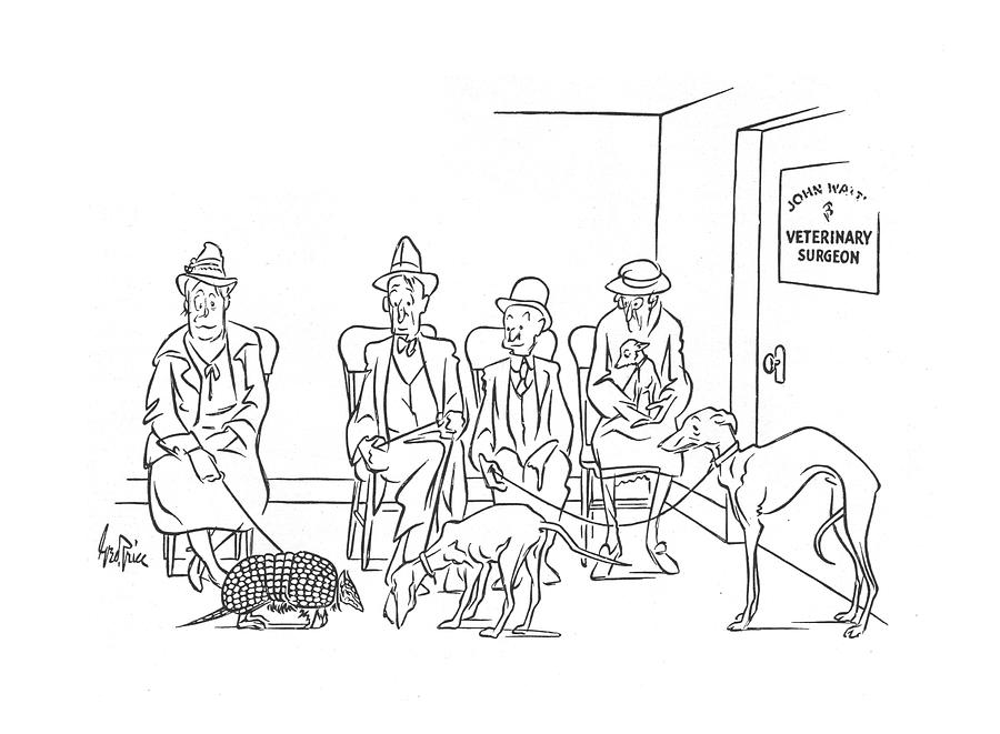 New Yorker October 19th, 1940 Drawing by George Price