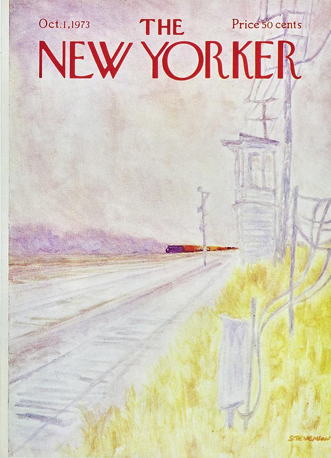 New Yorker October 1st 1973 Painting by James Stevenson