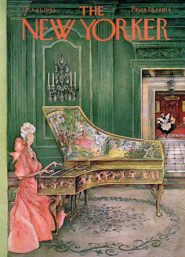 New Yorker October 21st, 1961 Painting by Mary Petty