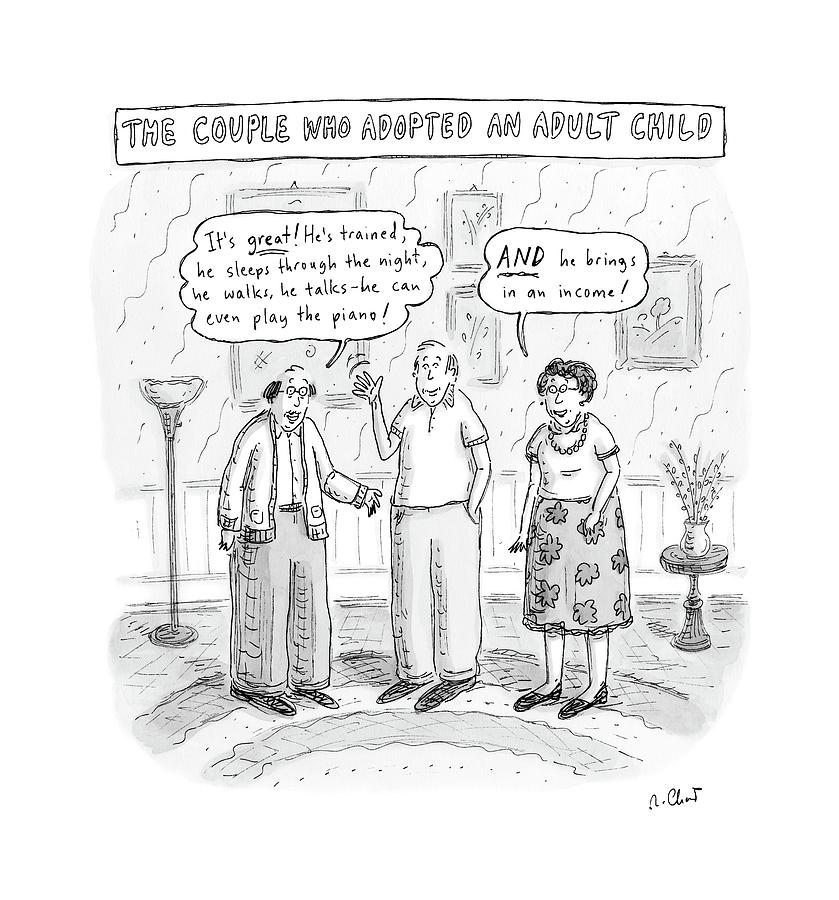New Yorker October 22nd, 2007 Drawing by Roz Chast