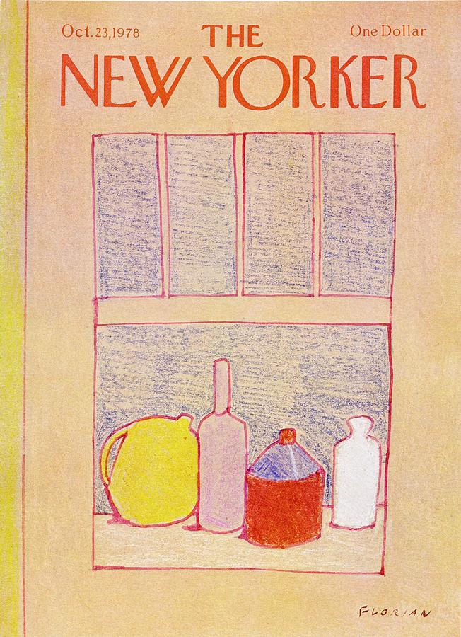 New Yorker October 23rd 1978 Painting by Douglas Florian