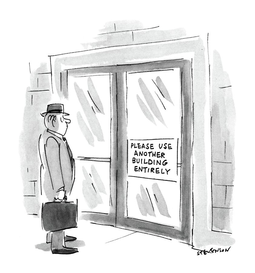 New Yorker October 26th, 1987 Drawing by James Stevenson