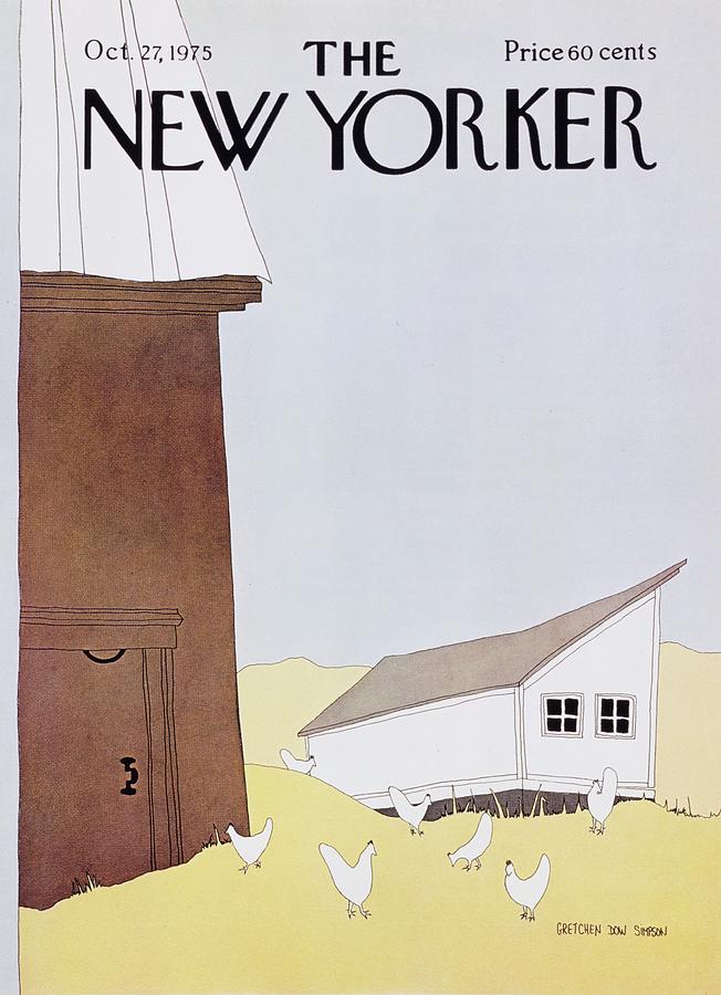 New Yorker October 27th 1975 Painting by Gretchen Dow Simpson