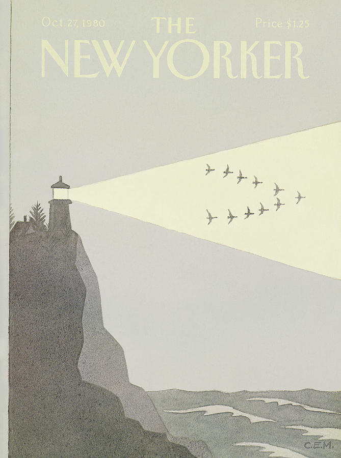 New Yorker October 27th, 1980 Painting by Charles E Martin