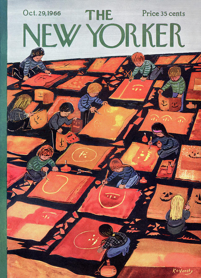 New Yorker October 29th, 1966 Painting by Anatol Kovarsky