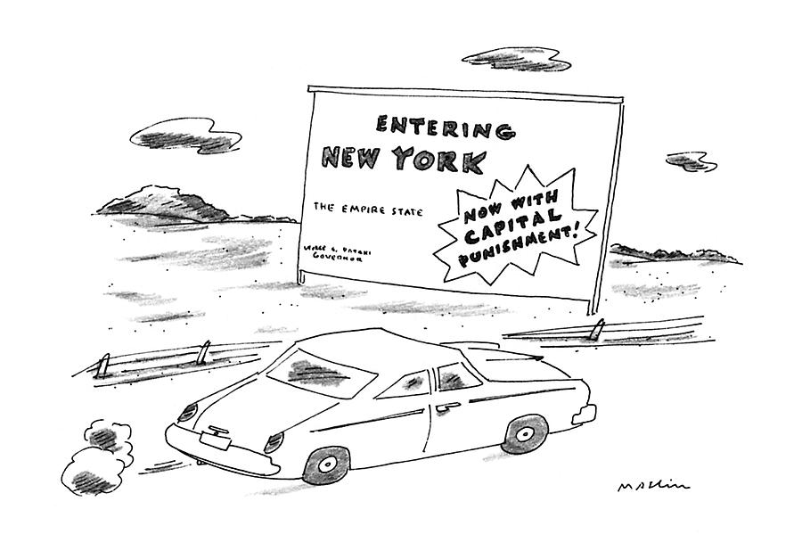 New Yorker October 2nd, 1995 Drawing by Michael Maslin New Yorker October 2nd, 1995 Drawing by Michael Maslin
