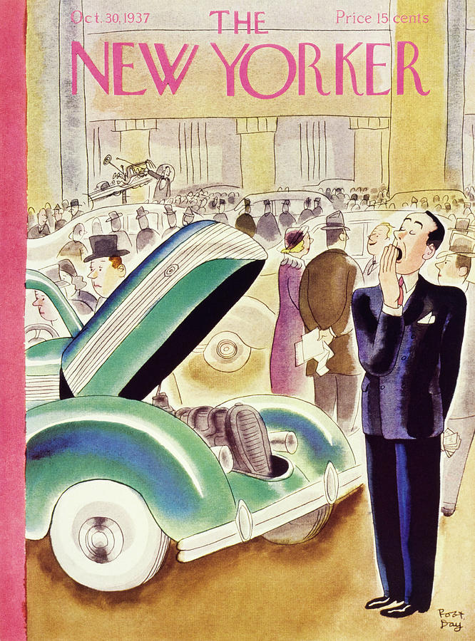New Yorker October 30 1937 Painting by Robert Day