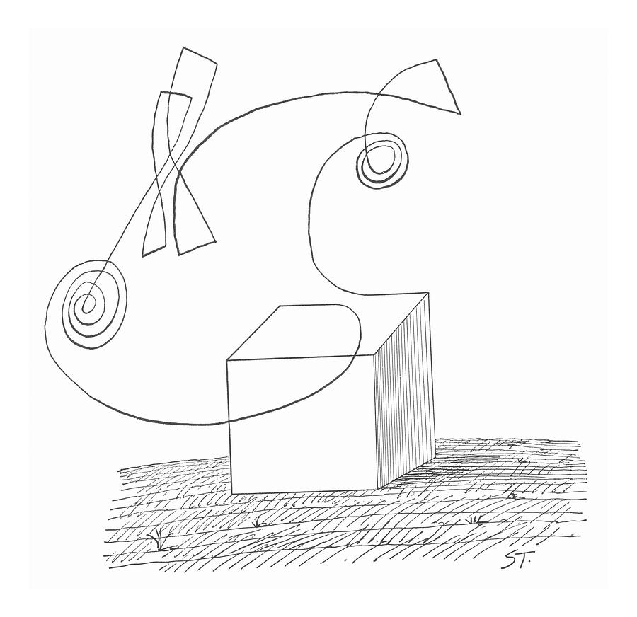 New Yorker October 5th, 1963 Drawing by Saul Steinberg
