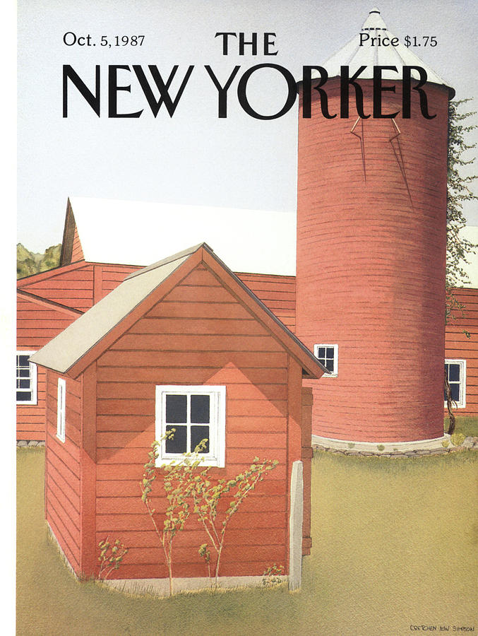 New Yorker October 5th, 1987 Painting by Gretchen Dow Simpson