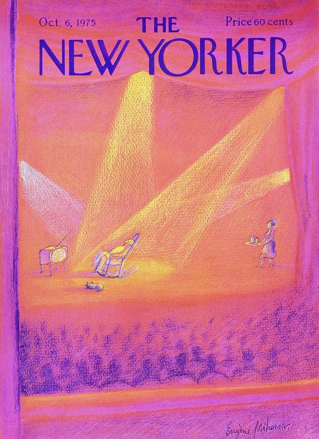 New Yorker October 6th 1975 Painting by Eugene Mihaesco