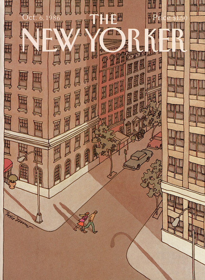 New Yorker October 6th, 1986 Painting by Roxie Munro