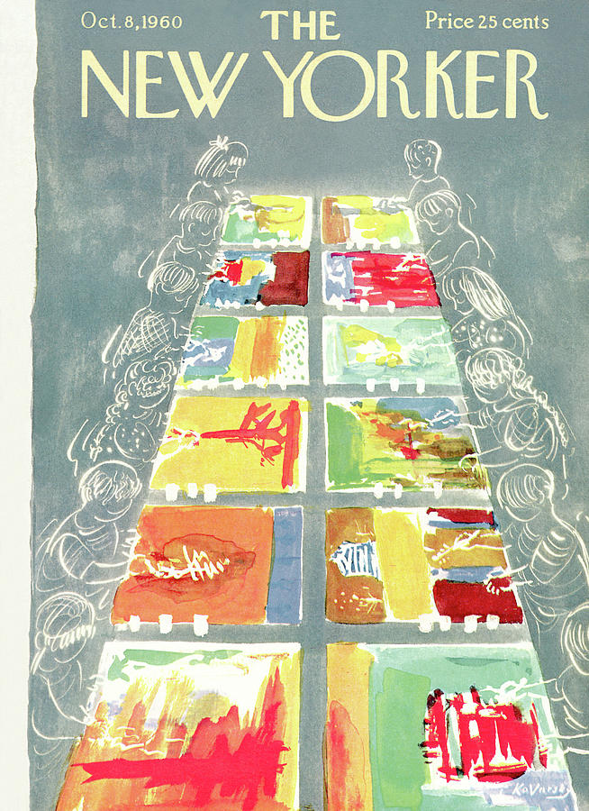 New Yorker October 8th, 1960 Painting by Anatol Kovarsky