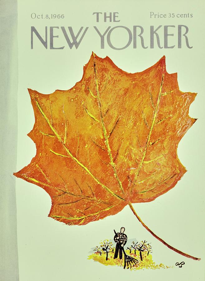 New Yorker October 8th 1966 Painting by Aaron Birnbaum