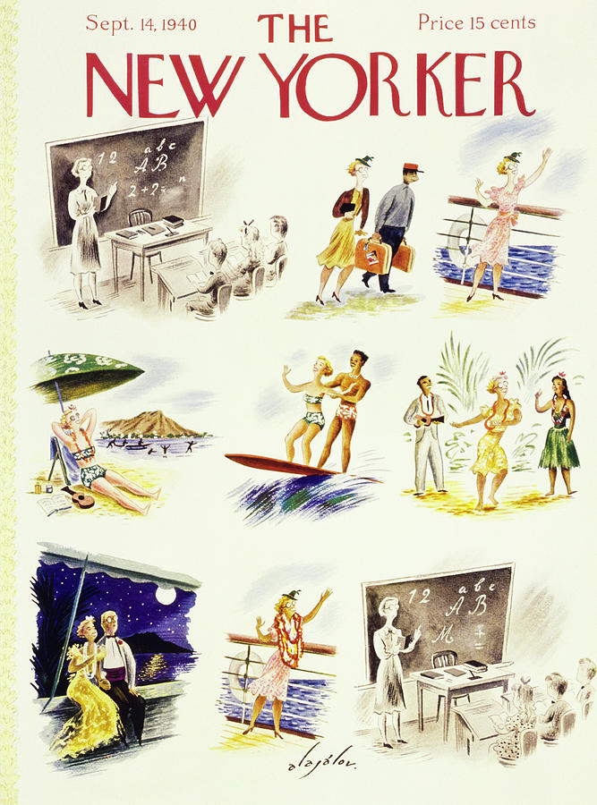 New Yorker September 14 1940 Painting by Constantin Alajalov New Yorker September 14 1940 Painting by Constantin Alajalov