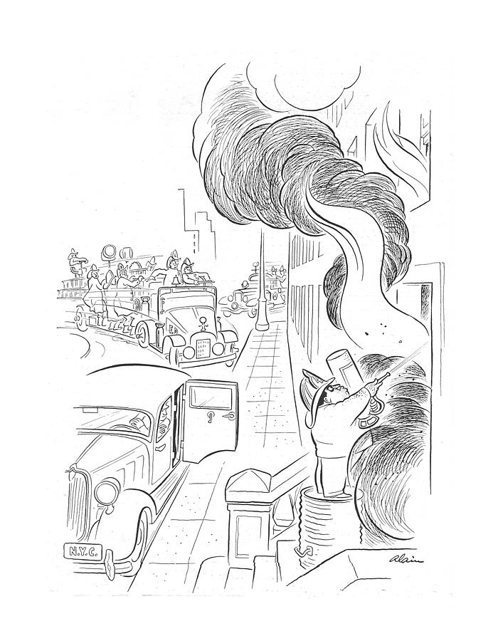 New Yorker September 14th, 1940 Drawing by Alain