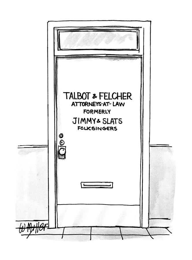 New Yorker September 14th, 1987 Drawing by Warren Miller New Yorker September 14th, 1987 Drawing by Warren Miller
