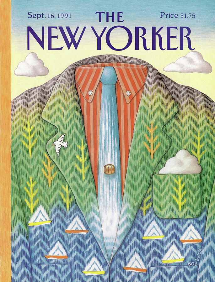New Yorker September 16th, 1991 Painting by Bob Knox