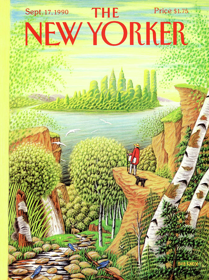 New Yorker September 17, 1990 Painting by Bob Knox