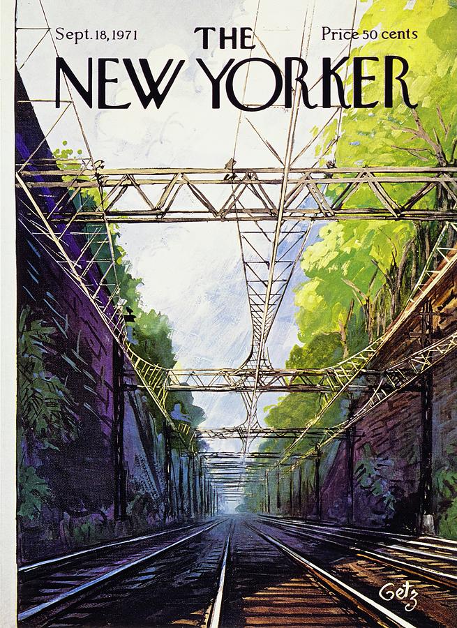 New Yorker September 18th 1971 Painting by Arthur Getz