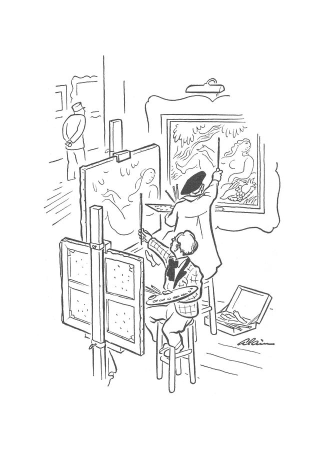 New Yorker September 21st, 1940 Drawing by Alain