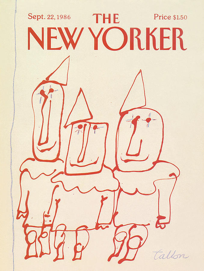 New Yorker September 22nd, 1986 Painting by Robert Tallon New Yorker September 22nd, 1986 Painting by Robert Tallon