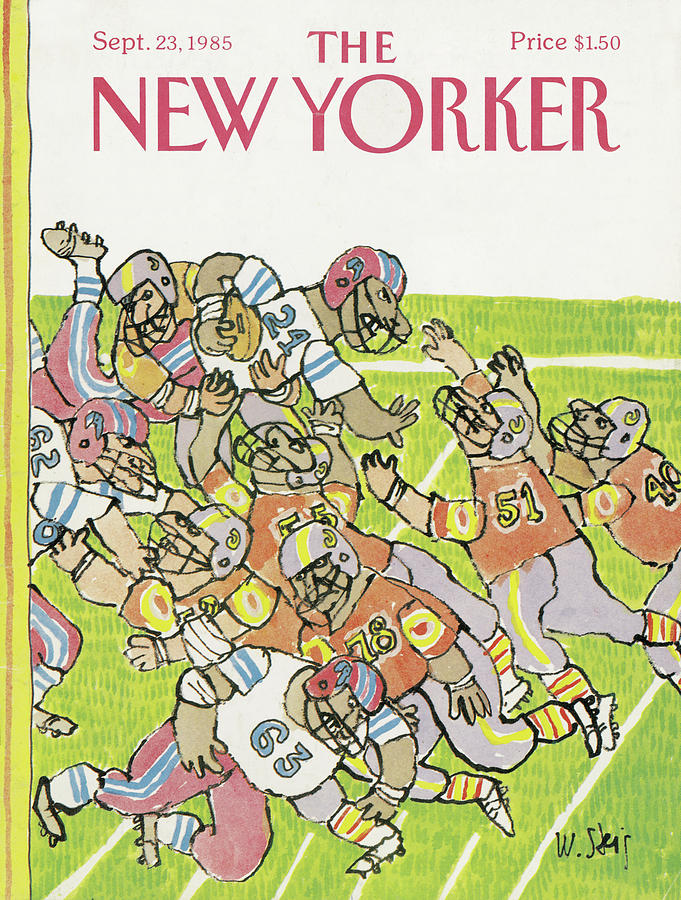 New Yorker September 23rd, 1985 Painting by William Steig