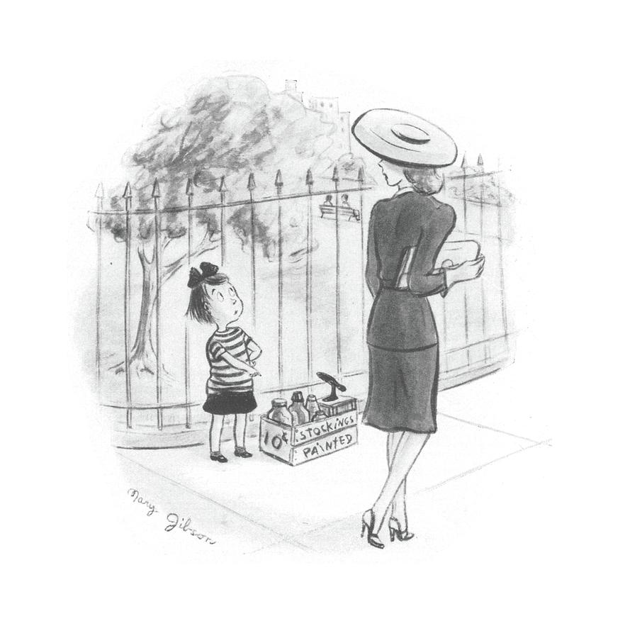 New Yorker September 25th, 1943 Drawing by Mary Gibson