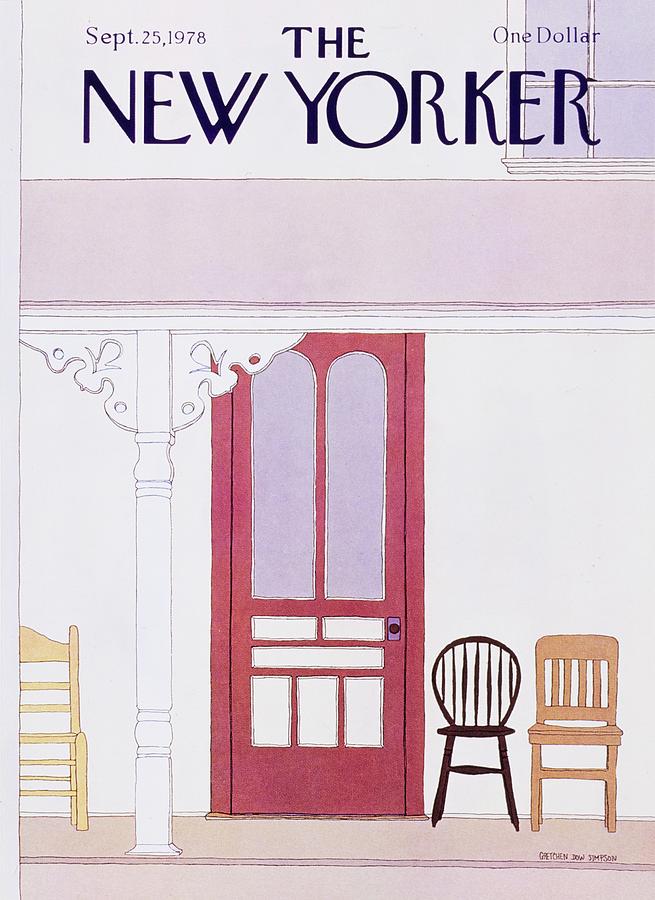 New Yorker September 25th 1978 Painting by Gretchen Dow Simpson