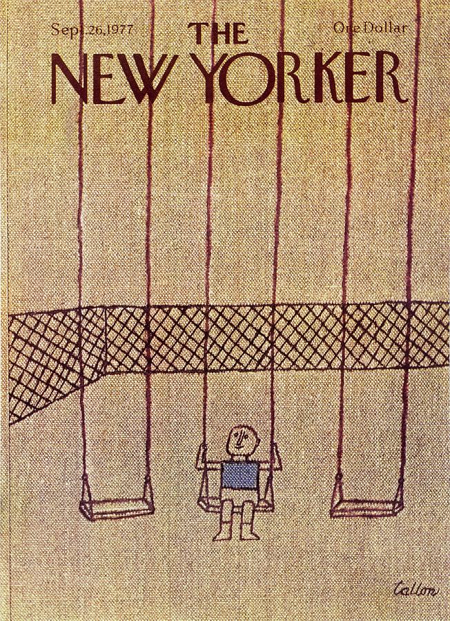 New Yorker September 26th 1977 Painting by Robert Tallon