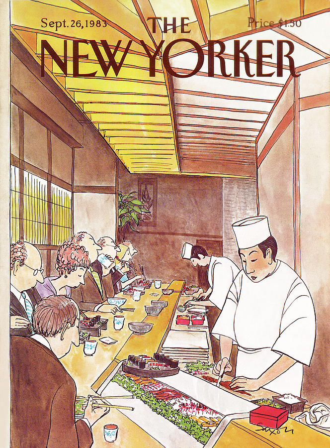 New Yorker September 26th, 1983 Painting by Charles Saxon