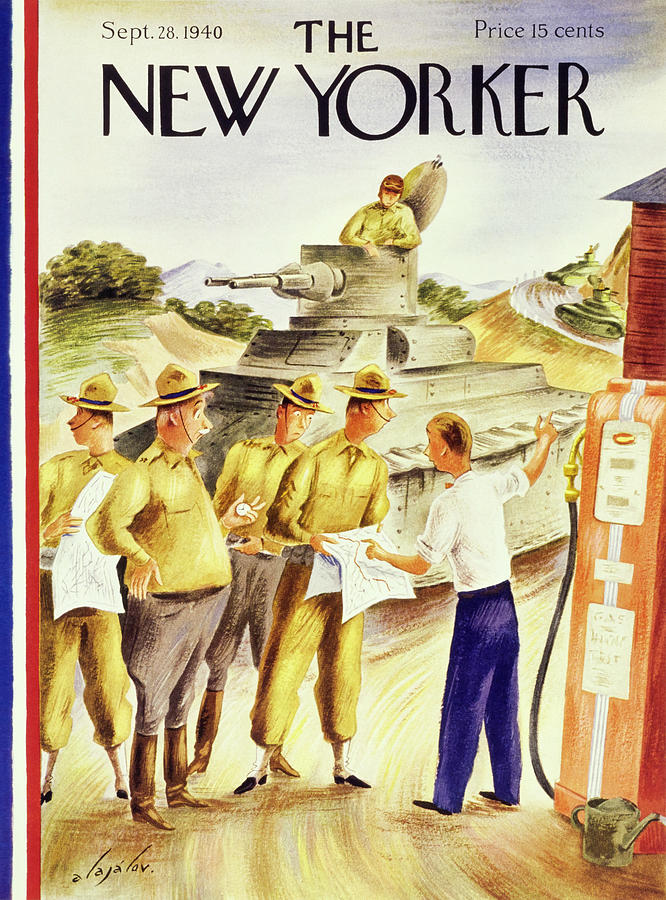 New Yorker September 28 1940 Painting by Constantin Alajalov