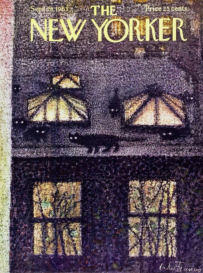 New Yorker September 28th 1963 Painting by Andre Francois