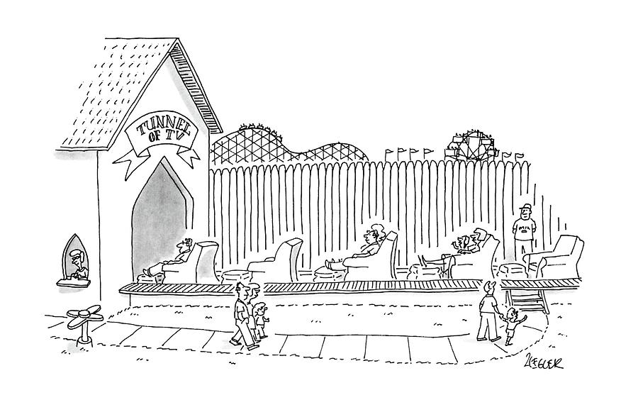 New Yorker September 28th, 1987 Drawing by Jack Ziegler New Yorker September 28th, 1987 Drawing by Jack Ziegler