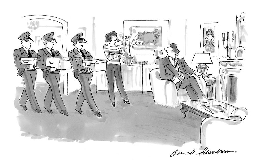 New Yorker September 28th, 1998 Drawing by Bernard Schoenbaum
