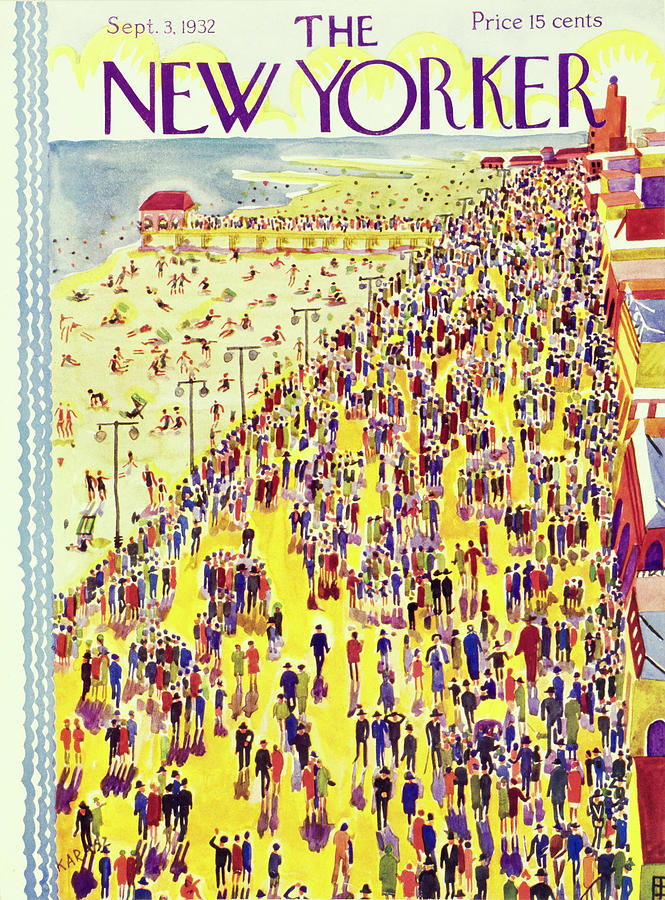 New Yorker September 3 1932 Painting by Ilonka Karasz New Yorker September 3 1932 Painting by Ilonka Karasz